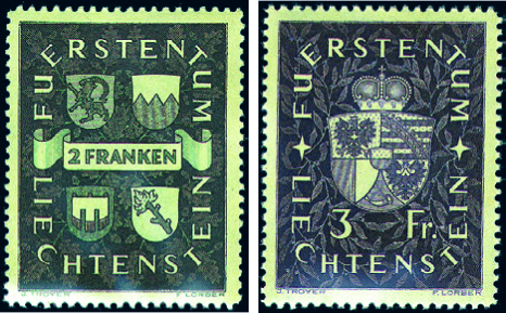 1939-1941, Wappen, Fürst und Madonna von Dux