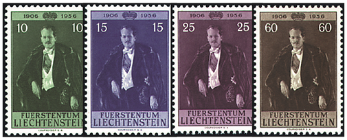 1956, 50. Geburtstag des Fürsten Franz Josef II.