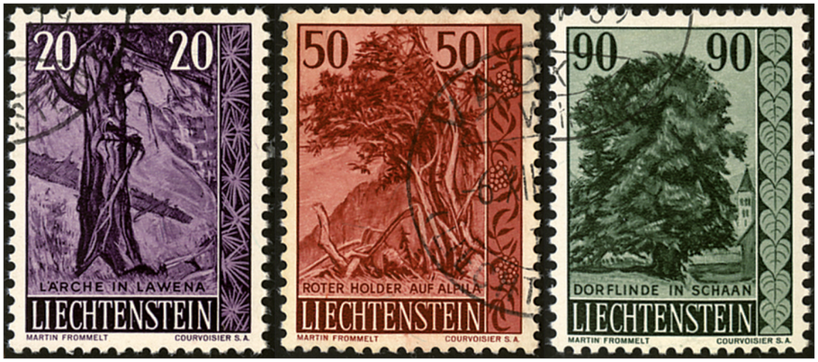 1959, Heimatliche Bäume und Sträucher III