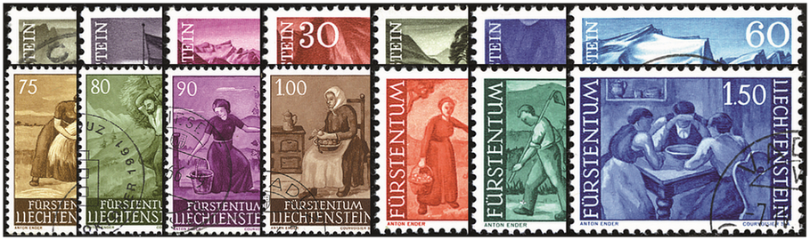 1959-1964, Landschaftsbilder und ländliche Motive