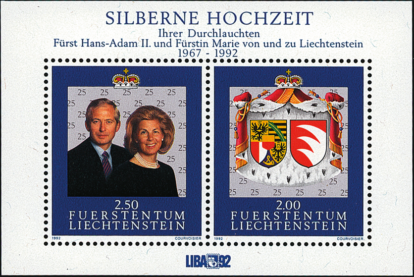 1992, LIBA '92-Silberhochzeit des Fürstenpaares