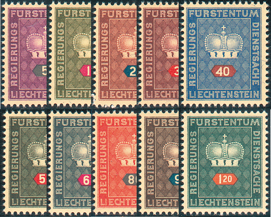 1950, Fürstenkrone