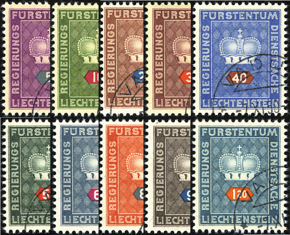 1950, Fürstenkrone