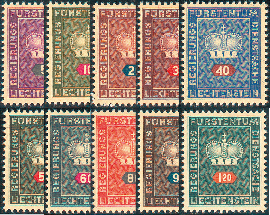 1950, Fürstenkrone