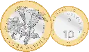 2017, 10 Fr. Gedenkmünzen "Enzian"
