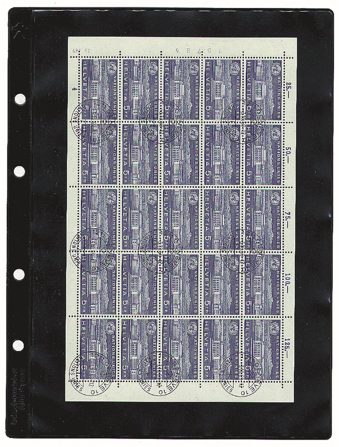 Einlege-Hüllen schwarz für Universalalbum mit Zweifachnutzen