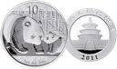 2011, China, PANDA, 1 Unze
