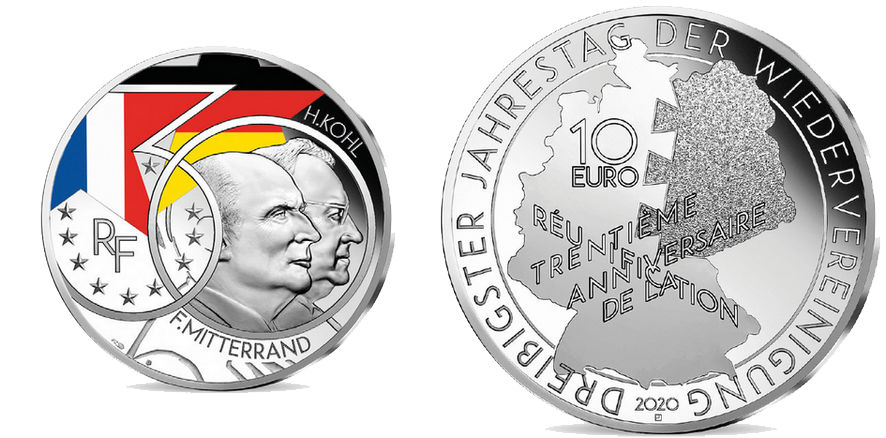 2020, Frankreich, Wiedervereinigung in Deutschland