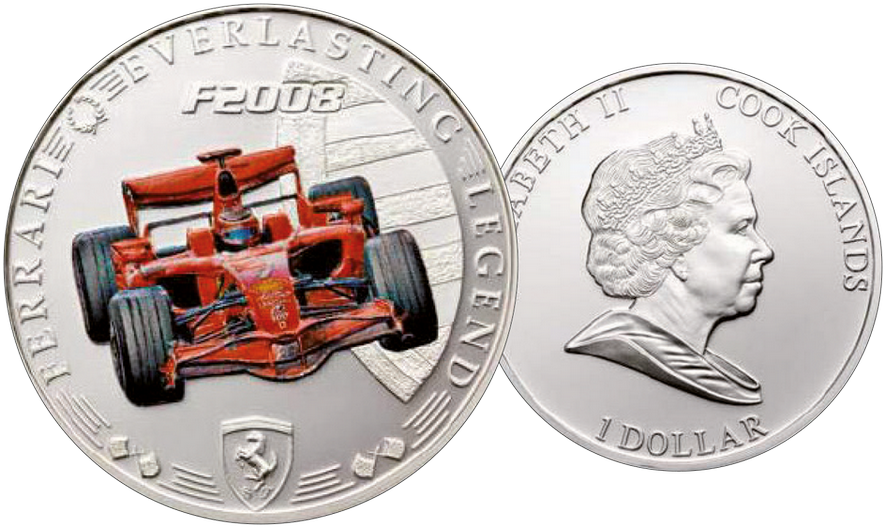 2008, Zur Erinnerung an das Formel 1 Jahr, Cook Islands