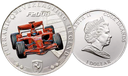 2008, Amtliche Farbmünze zur Erinnerung an das Formel 1 Jahr 2008