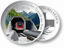 5 Unzen-Silber-Gedenkprägung "Gottardo"