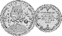 1999, 20 Fr. Gedenkmünze "150 Jahre Post"