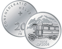 2006, 20 Fr. Gedenkmünze "100 Jahre Postauto"