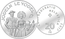2017, 20 Fr. Gedenkmünze &quot;Jodeln&quot;