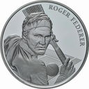 2020, 20 Fr. Gedenkmünze &quot;Roger Federer&quot;, Probeprägung