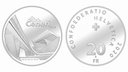 2020, 20 Fr. Gedenkmünze &quot;Neat-Ceneri 2020&quot;