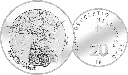 2020, 20 Fr. Gedenkmünze "Sustenpass"