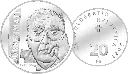 2021, 20 Fr. Gedenkmünze "100 Jahre Friedrich Dürrenmatt"