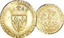 1380-1422, Ecu d'or à la couronne o.J., 3 Emission, Frankreich, Charles VI