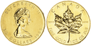 1985, 50 CAD Gedenkmünze &quot;Maple Leaf&quot;