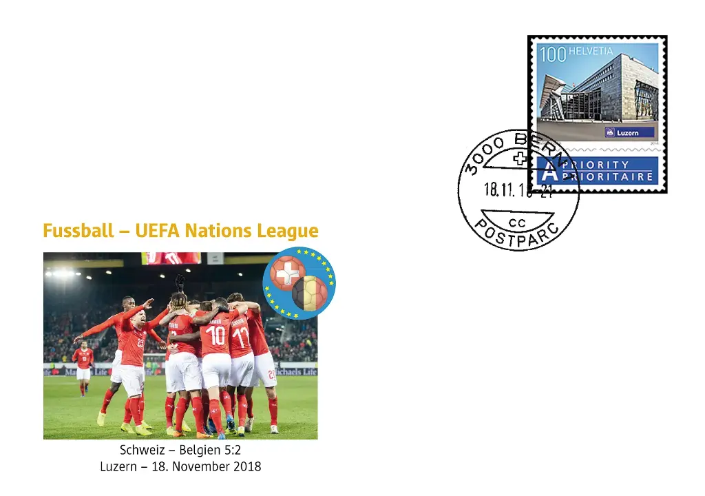 UEFA Nations League Schweiz-Belgien