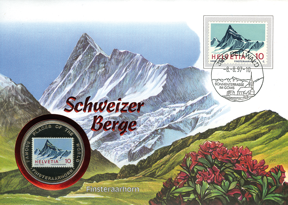 1997, Schweizer Berge "Finsteraarhorn"