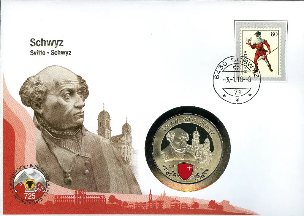 2016, 725 Jahre Eidgenossenschaft - Kanton Schwyz