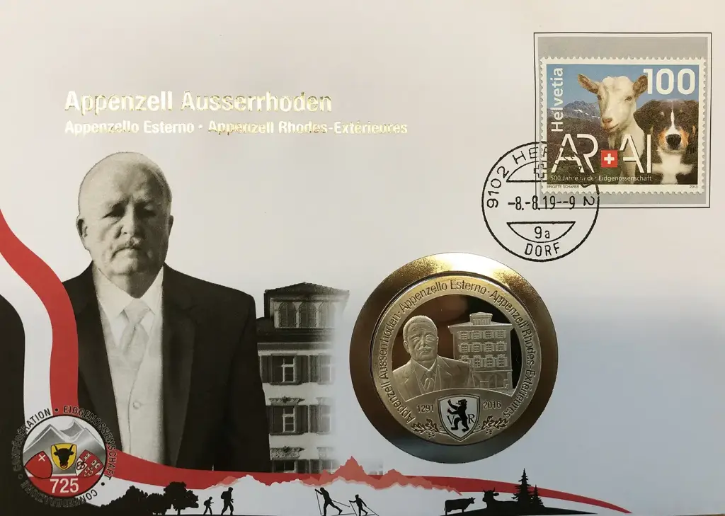 2016, 725 Jahre Eidgenossenschaft - Kanton Appenzell