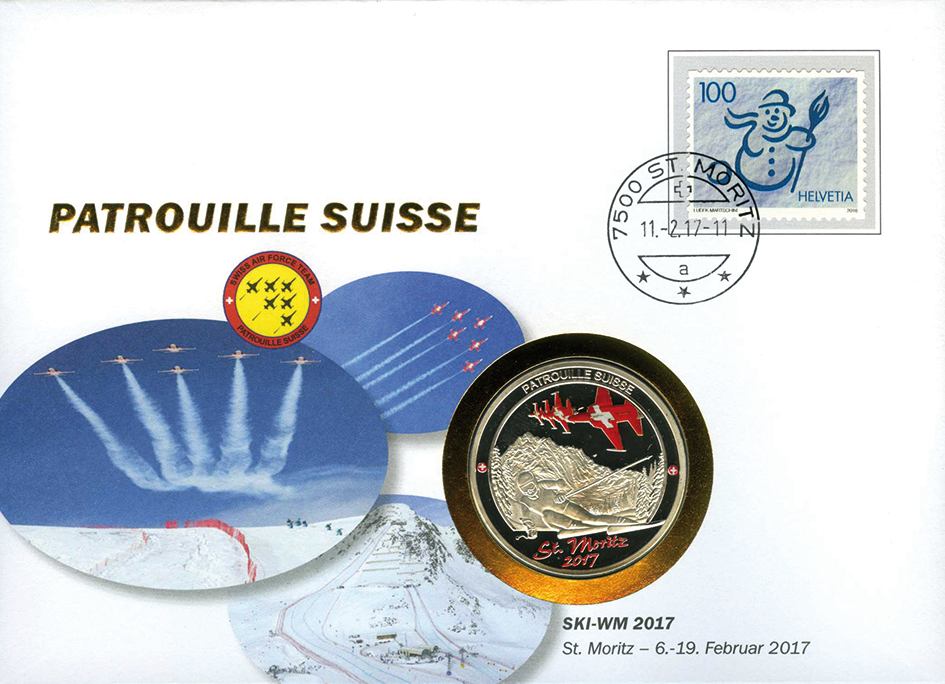 2017, Patrouille Suisse - "Ski WM St. Moritz"
