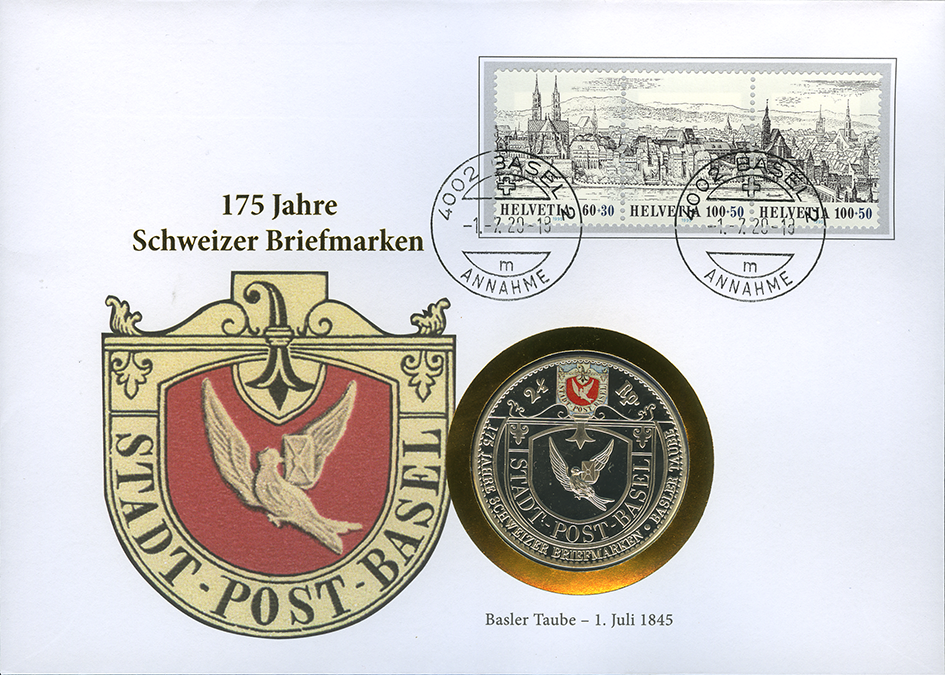 2020, 175 Jahre Schweizer Briefmarken