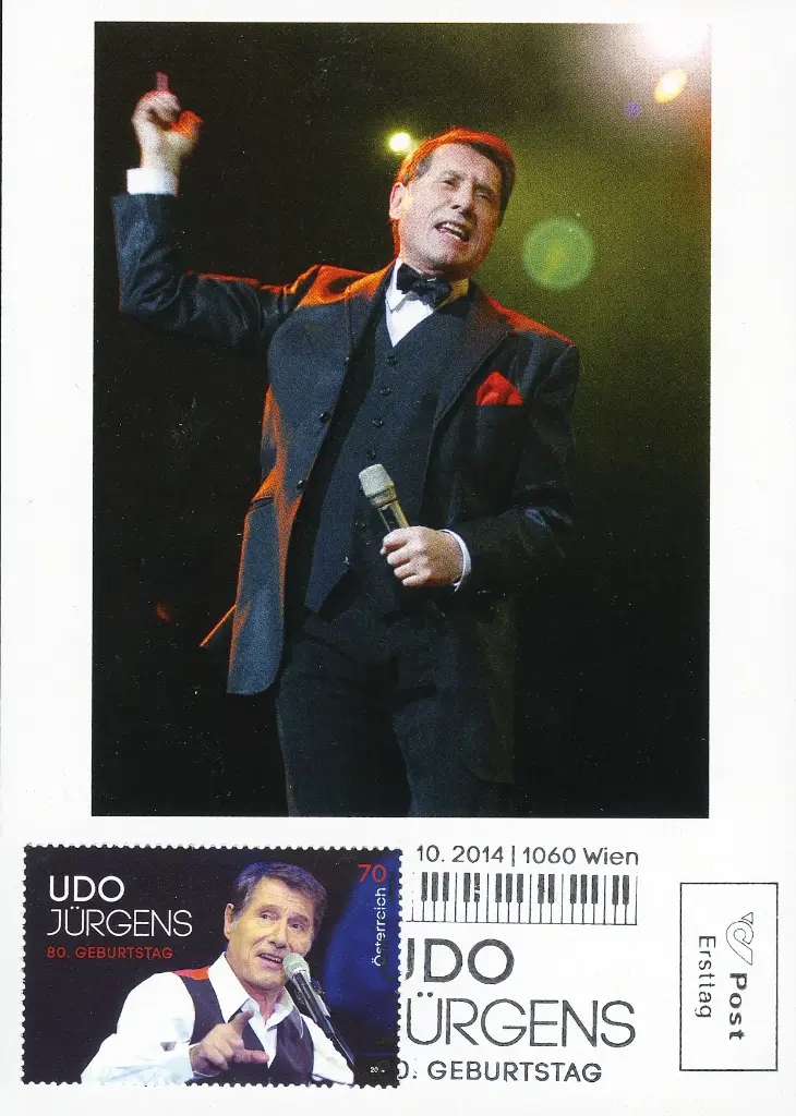 Maximumkarte "Udo Jürgens"