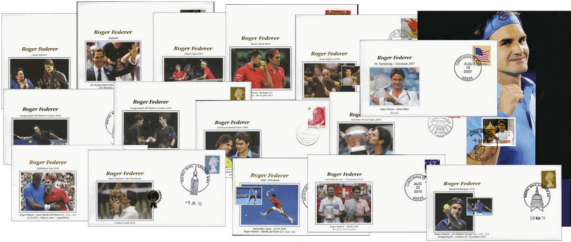 Grosskollektion Roger Federer, Sonderausgaben-Briefe