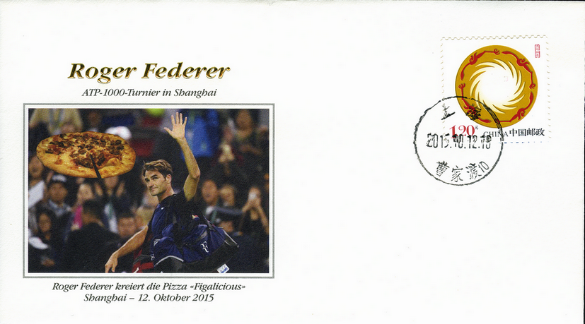 Roger Federer - Pizza "Figalicious" backen in Shanghai an den ATP-Spielen