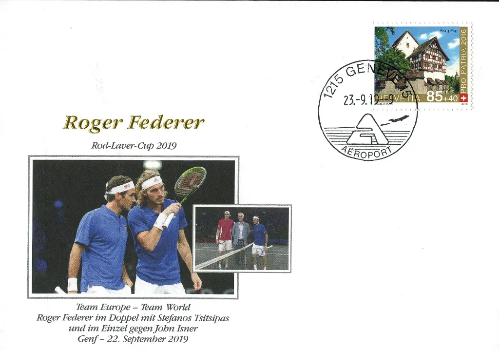 Rod Laver Cup - Roger Federer im Doppel und Einzel