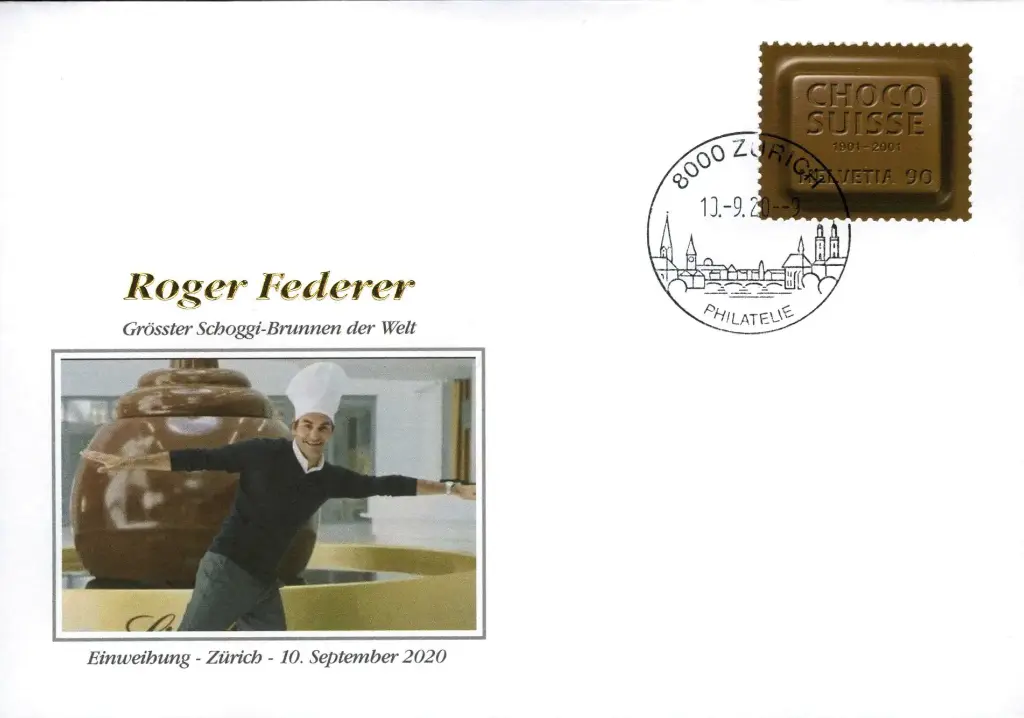 Grösster Schoggi-Brunnen der Welt - Einweihung