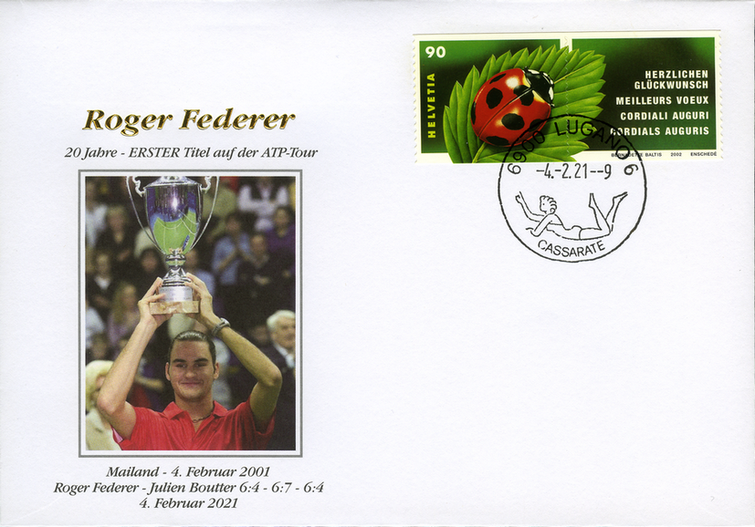 Roger Federer - Erster Titel vor 20 Jahren
