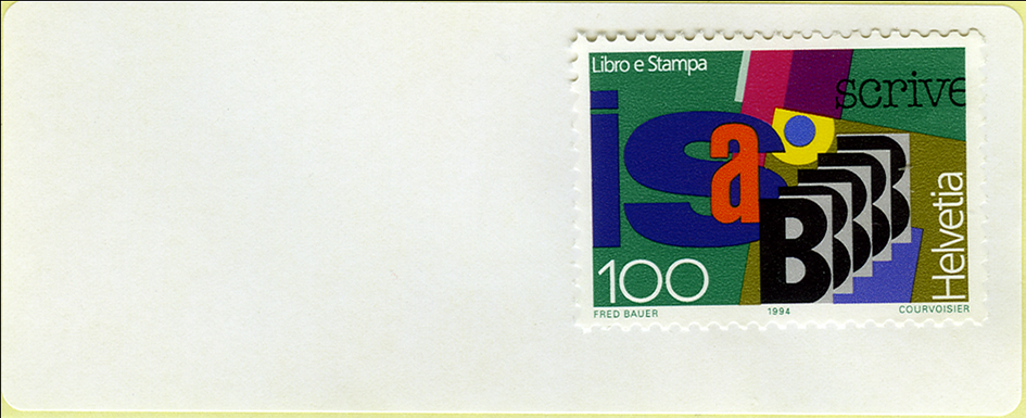 Frankatur à Fr. 1.00 (auf Etiketten)