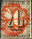 1843, Zürich 4, Type 1