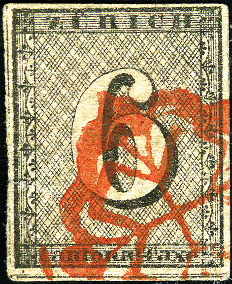 1846, Zürich 6, Type I