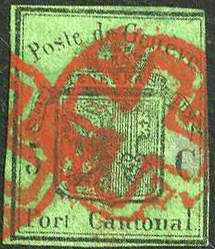 1848, Grosser Adler, dunkelgrün