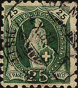 25 Rp. grün