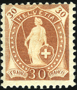 30 Rp. braun