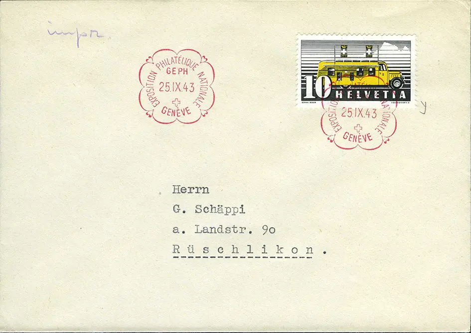 10 Rp. schwarz-gelb