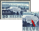 30 Rp. Völkerbundspalast, &quot;Gebrochene Säule&quot;