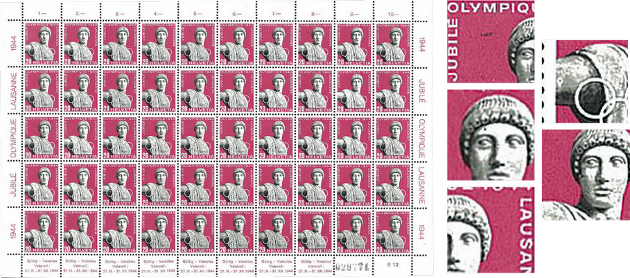 20 Rp. Apollo, rosa-grauschwarz,