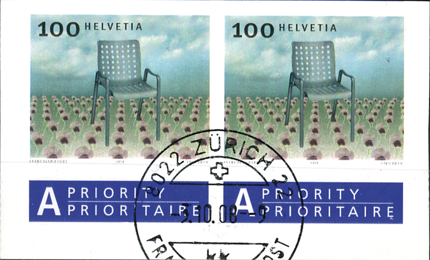 100 Rp. Landistuhl, "Ungezähnt statt gezähnt"