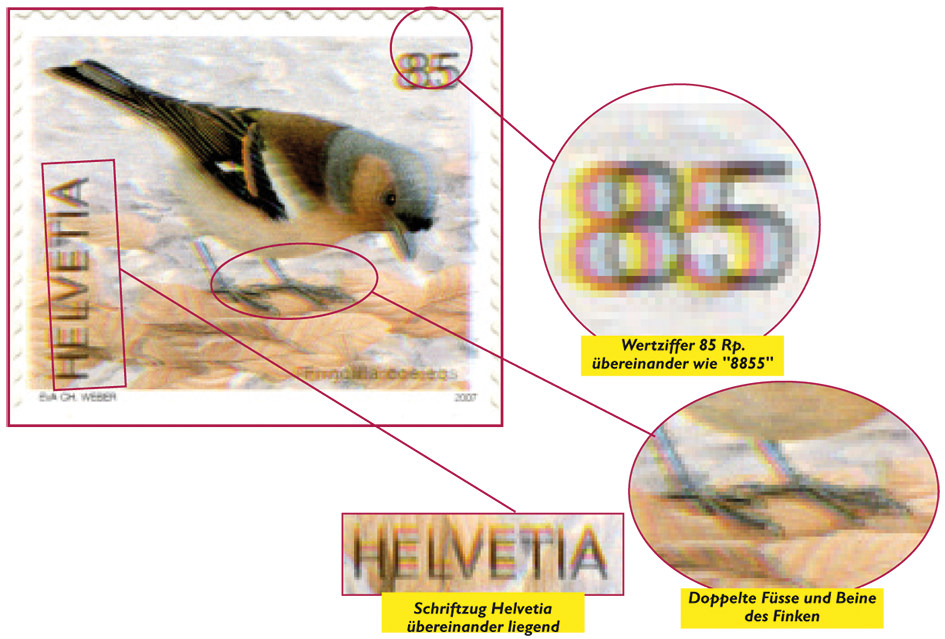85 Rp. Buchfink, "Starke Verschiebung des ganzen Markenbildes nach links"