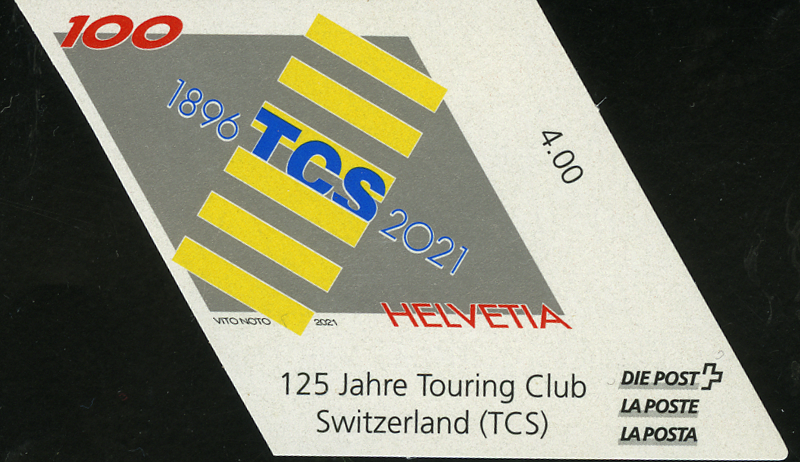 125 Jahre TCS, UNGEZÄHNT statt gezähnt