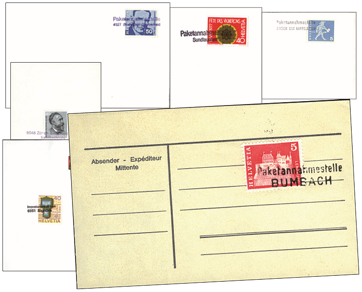 1960-1985, Stabstempel-Spezial-Kollektion