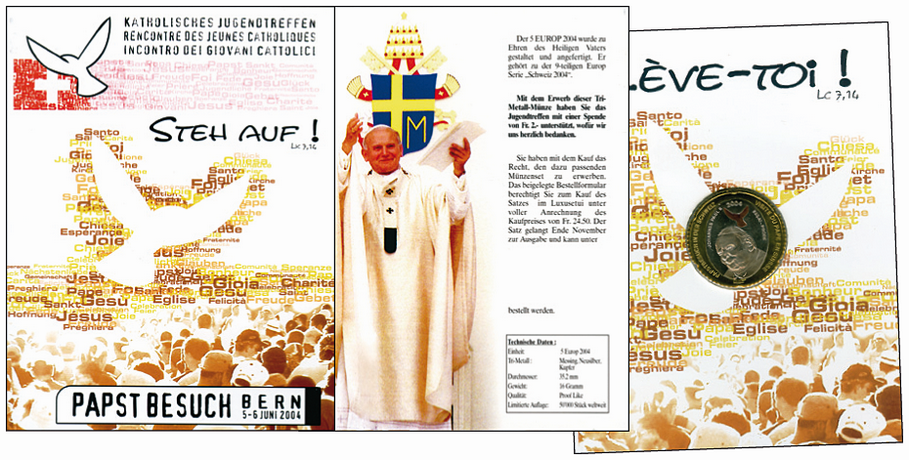 2004, Papst Johannes Paul II